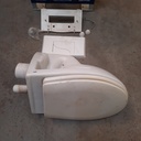 Lot WC Suspendu + Bâti-support - 113 x 52 x 18cm