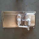 Evier Inox - 100 x 50 x 17cm 