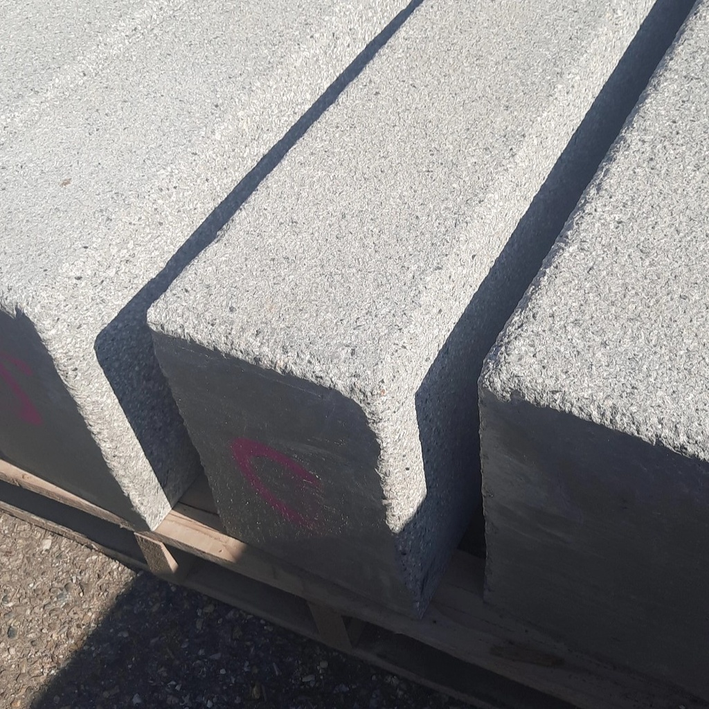Bordure Séparation Béton Grenaillée - 100 x 30 x 19cm