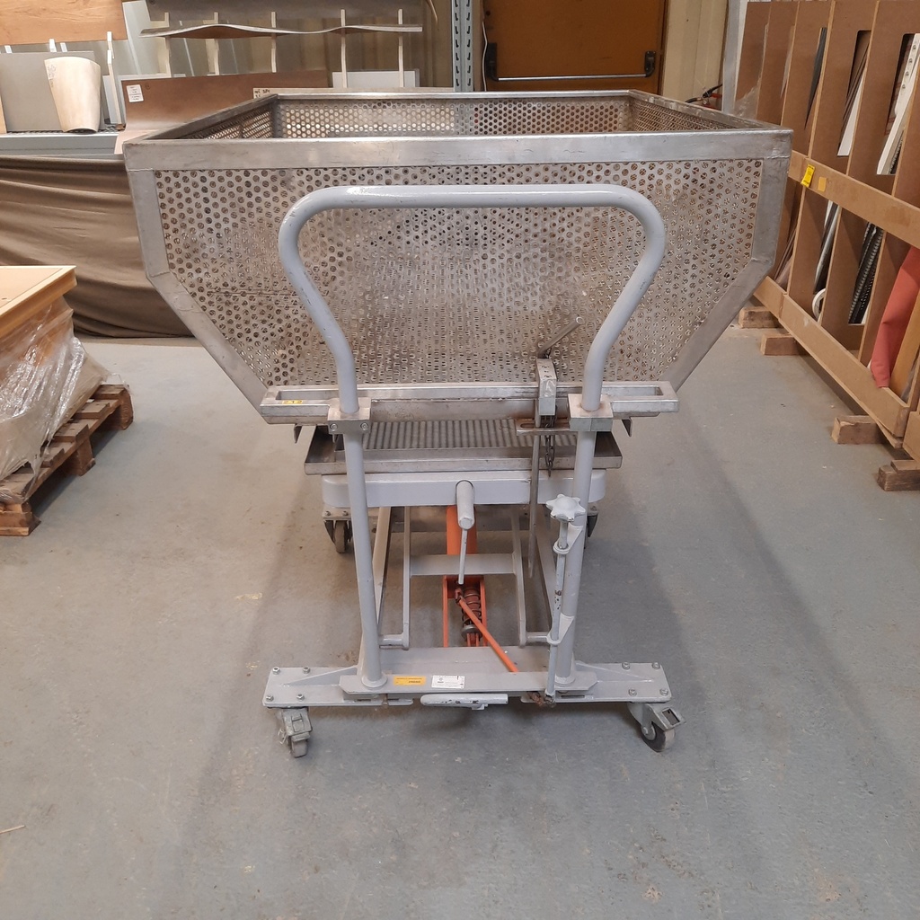 Chariot Levage Mécanique A Roulette - 140 x 120 x 97cm