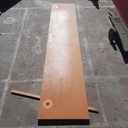 Panneau MDF (medium) - 250 x 51.5 x 1.9cm