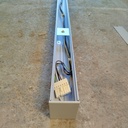 Réglette Aluminium LED Dimmable 21W IP20 - 164 x 8 x 6cm