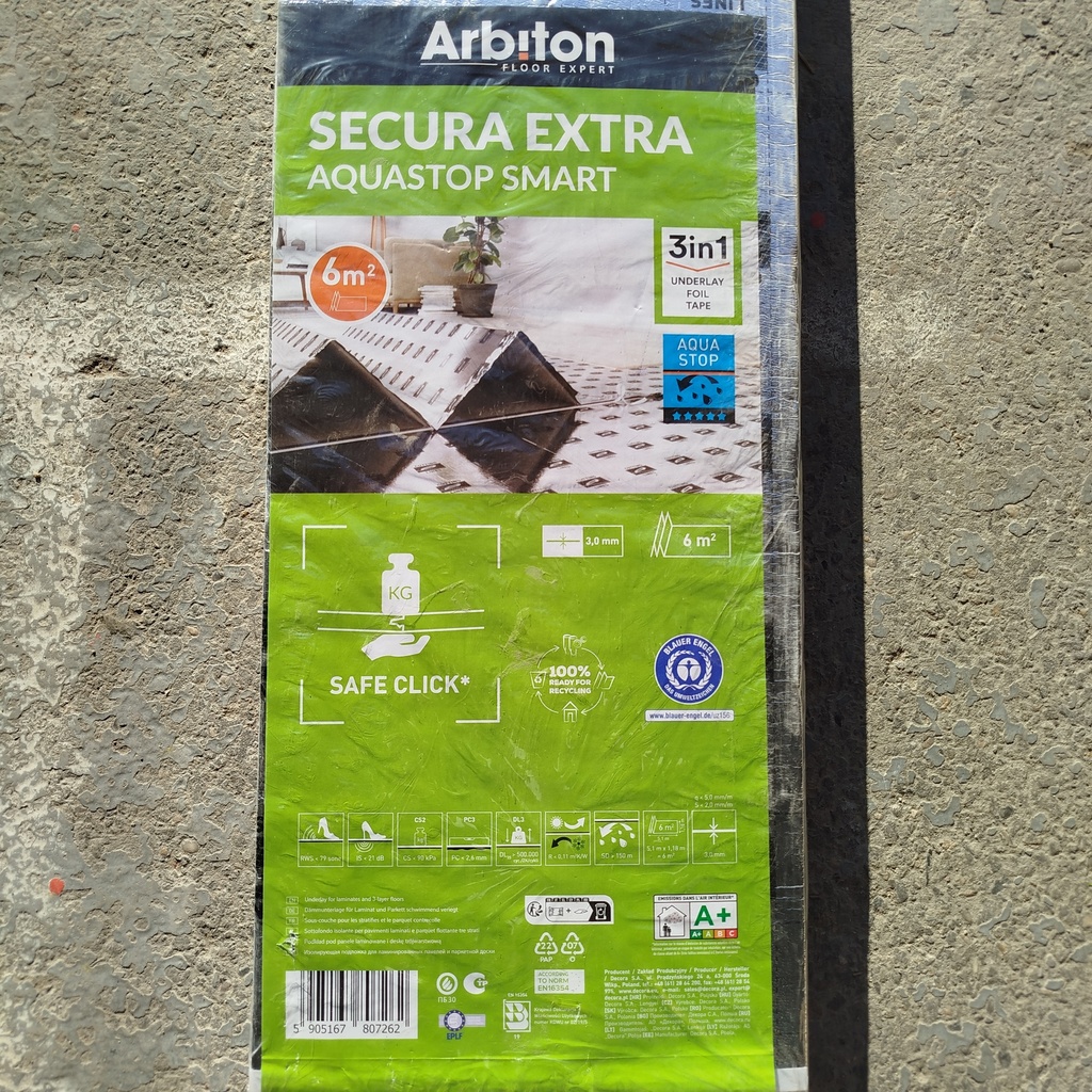Sous Couche Sol - 6m² - 5100 x 1180 x 3mm