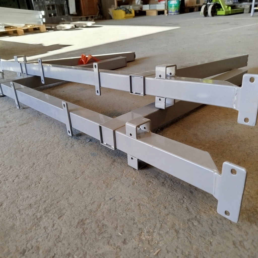 Lot 2 Pieds Acier Réglables - h : 70cm
