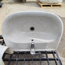 Lot  + Colonne Céramique - 83 x 56 x 45cm