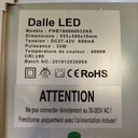 Dalle LED 32W IP44 - 60 x 60 x 0,12 cm 