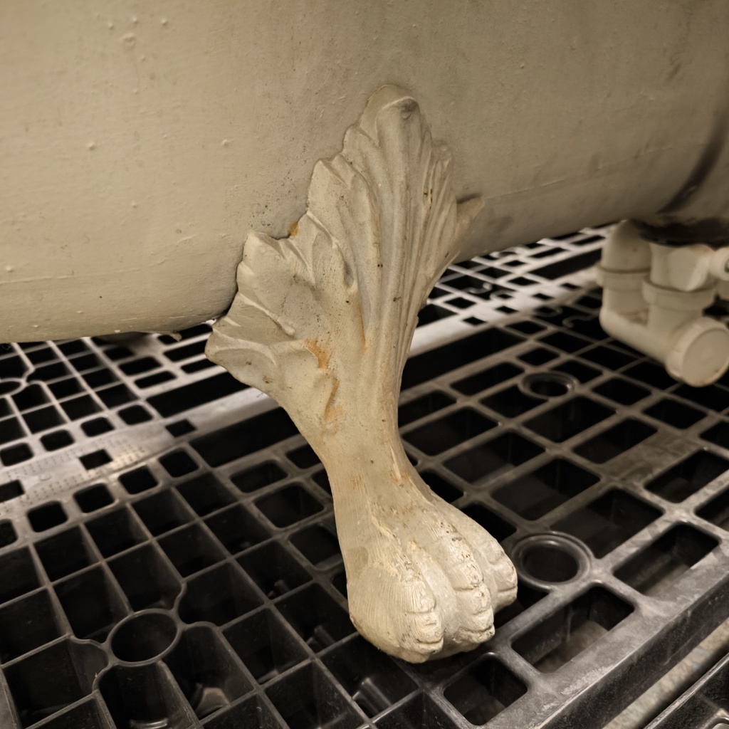 Baignoire Fonte Sur Pied - 165 x 70 x 70cm