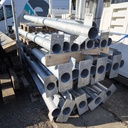 Préau Douglas + Poteaux Acier Galvanisé - 468m² - 60 x 6m + 18 x 6m