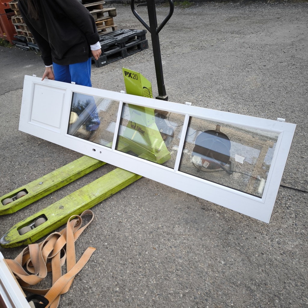 Bloc Porte Fenêtre Vitrée Bois - 2640 x 1235 x 59mm