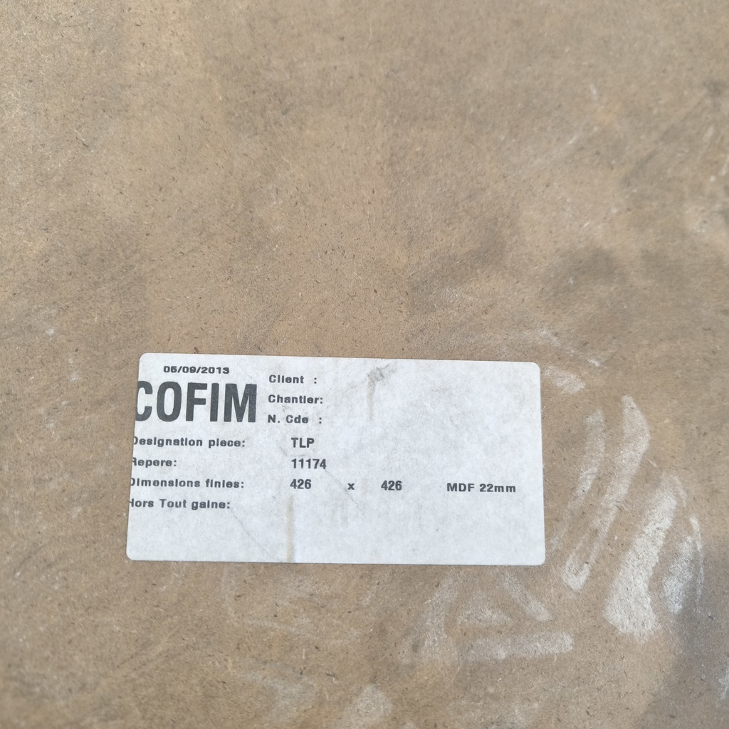 Trappe De Visite Bois - 47.5 x 47.5 x 5.5cm