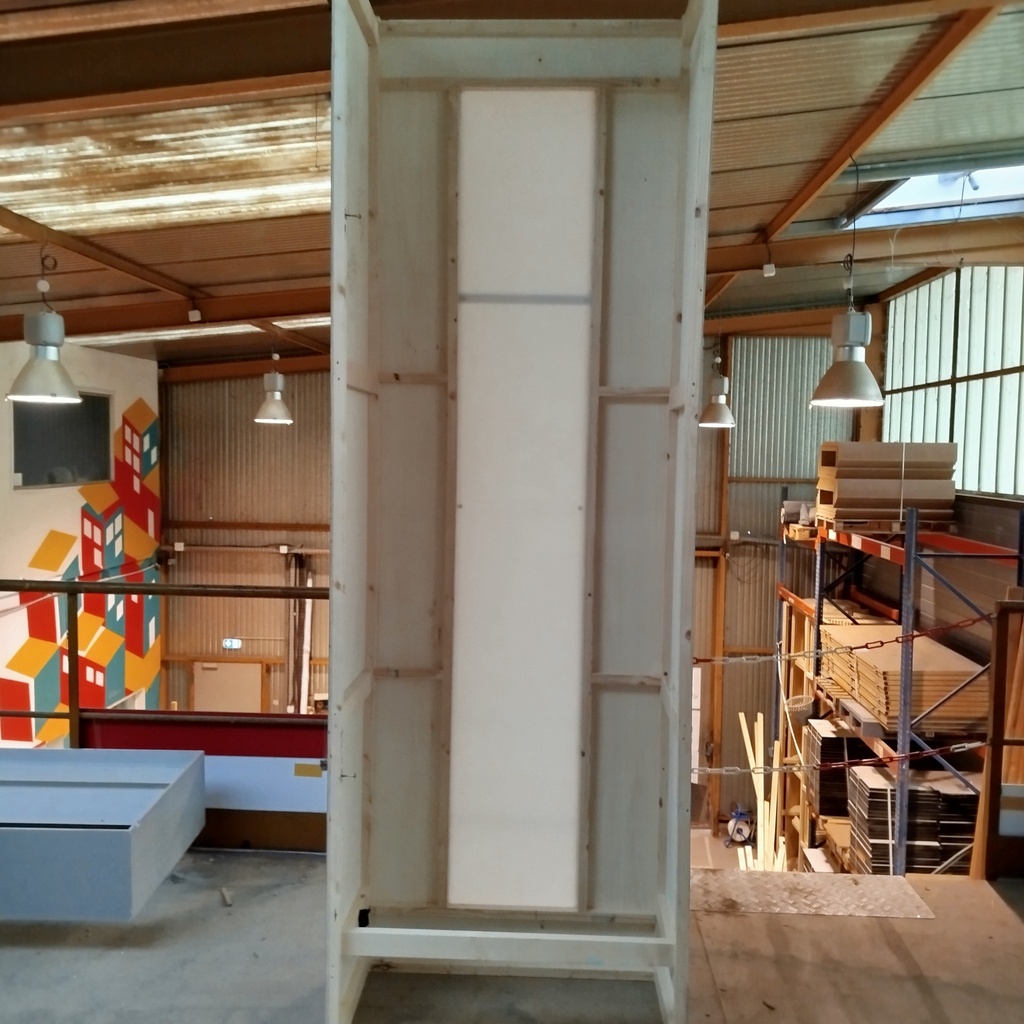 Cornière Contreplaqué Turquoise - 2754 x 510 x 500mm