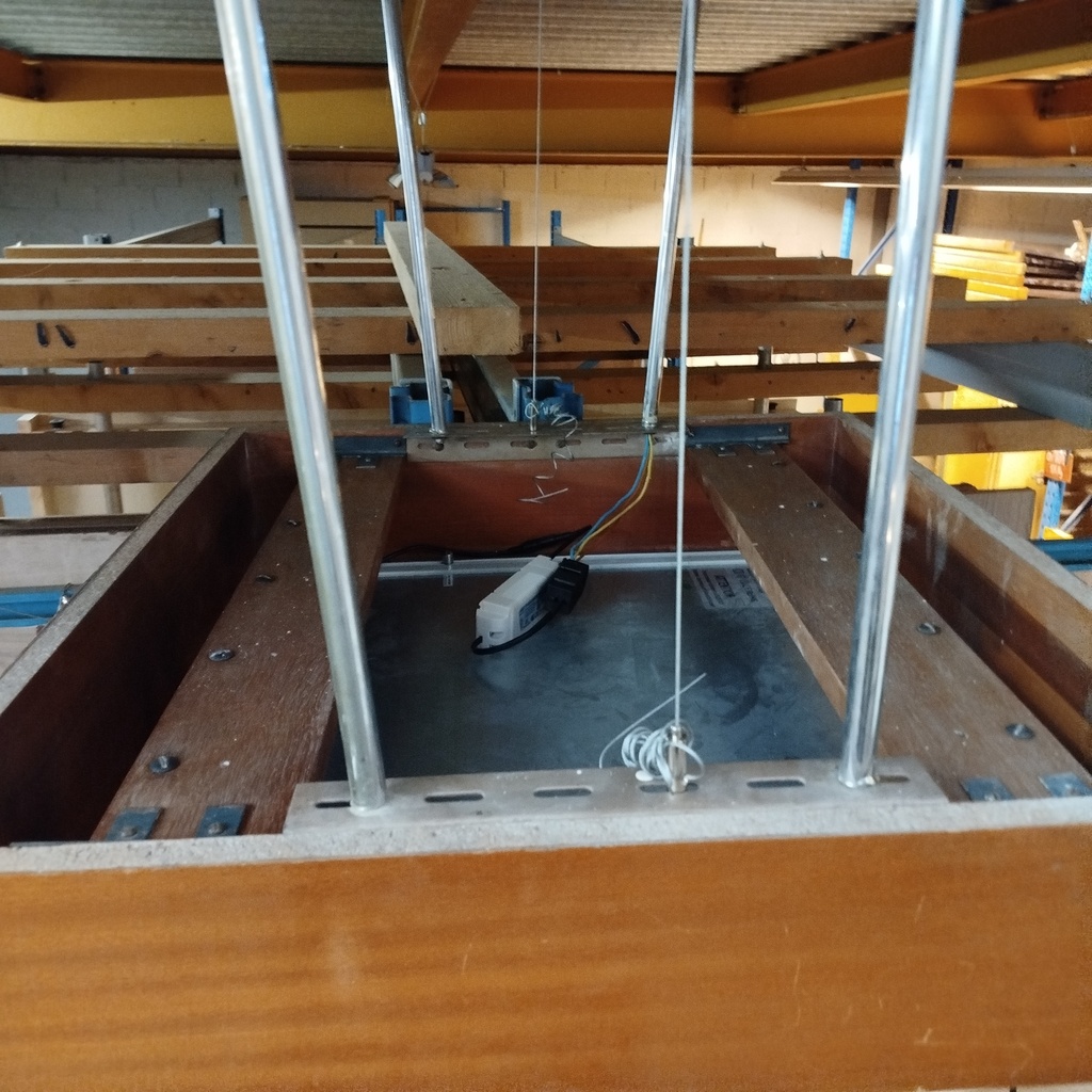 Luminaire Suspendu - 70 x 70 x 16cm