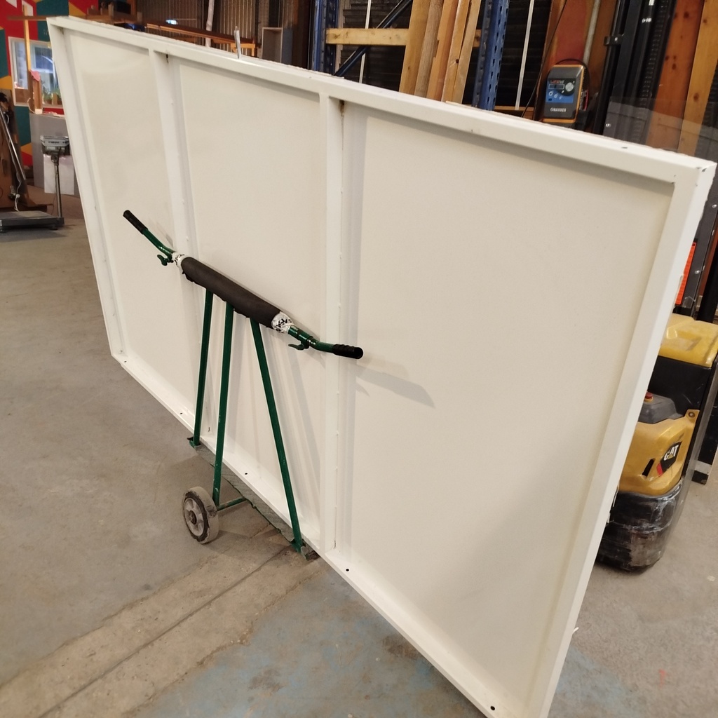 Panneau Acier Blanc - 250 x 150 x 5cm