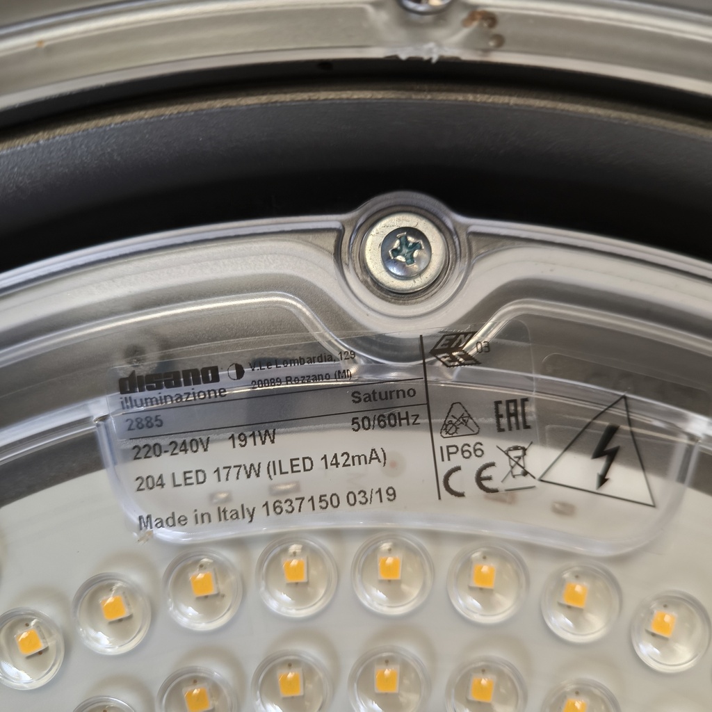 Projecteur Gamelle Industrielle LED 177W - 50 x ⌀50cm