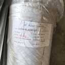 Tissu Satin Blackout Neige M1 - 250g/m² - 1.5m