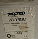 Panneau Isolant Polyroc - 2000 x 600 x 200mm