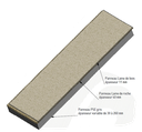 Panneau Isolant Polyroc - 2000 x 600 x 200mm