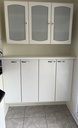 Meuble De Cuisine Haut Aggloméré Blanc - 121 x 71 x 36cm