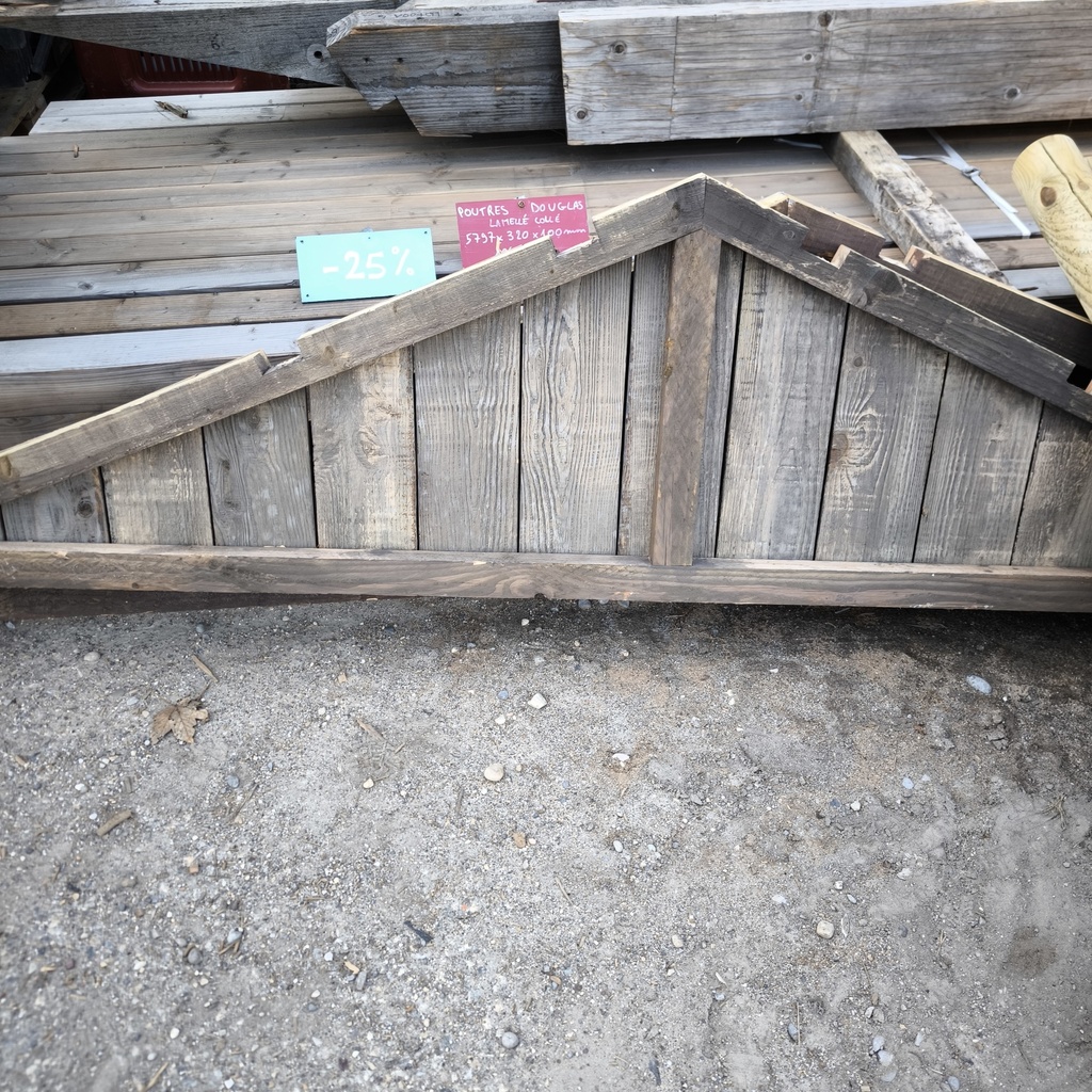 Cabane Bois - 7.5m² - 300 x 260 x 253cm