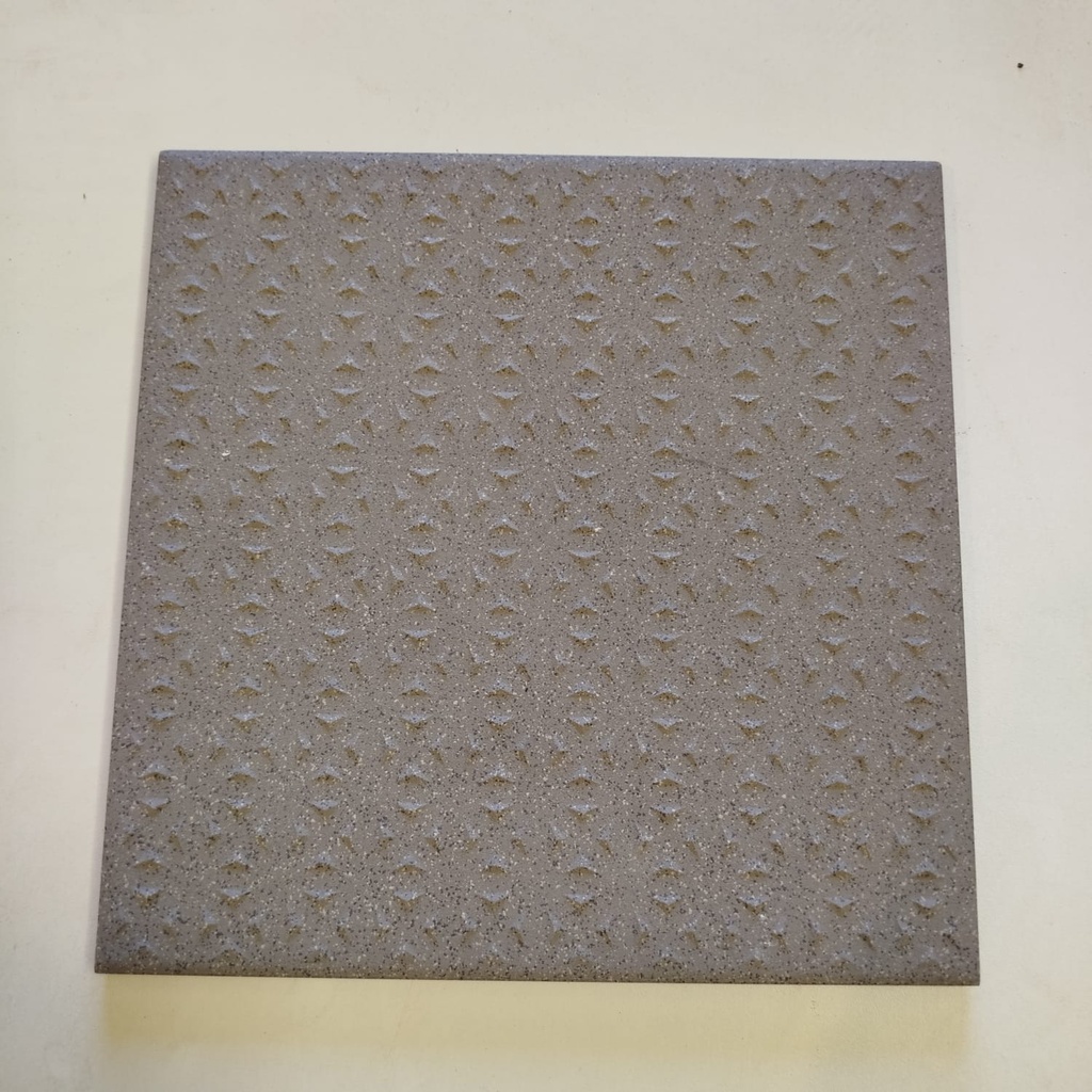 Lot Carrelage Antidérapant Gris - 1.8m² - 20x20x0.8cm
