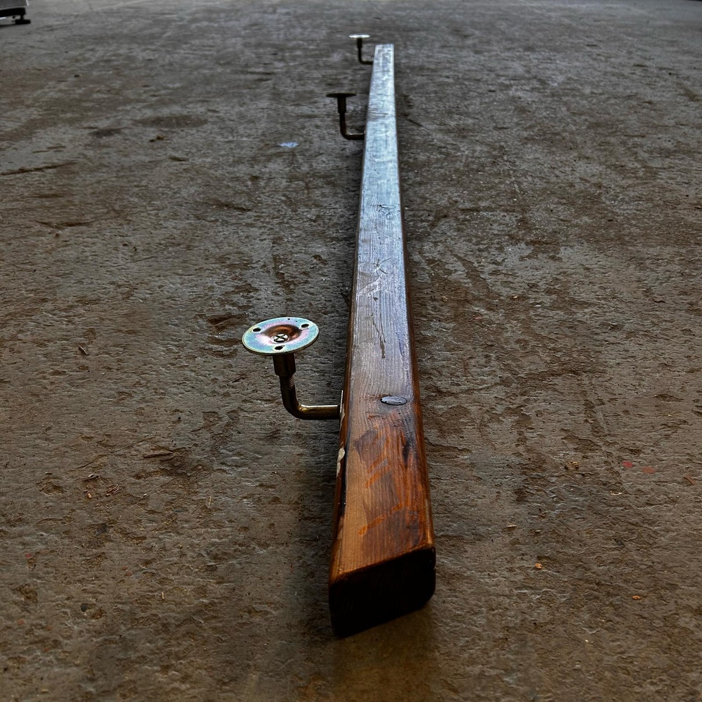 Main Courante Bois - 6 x 5cm