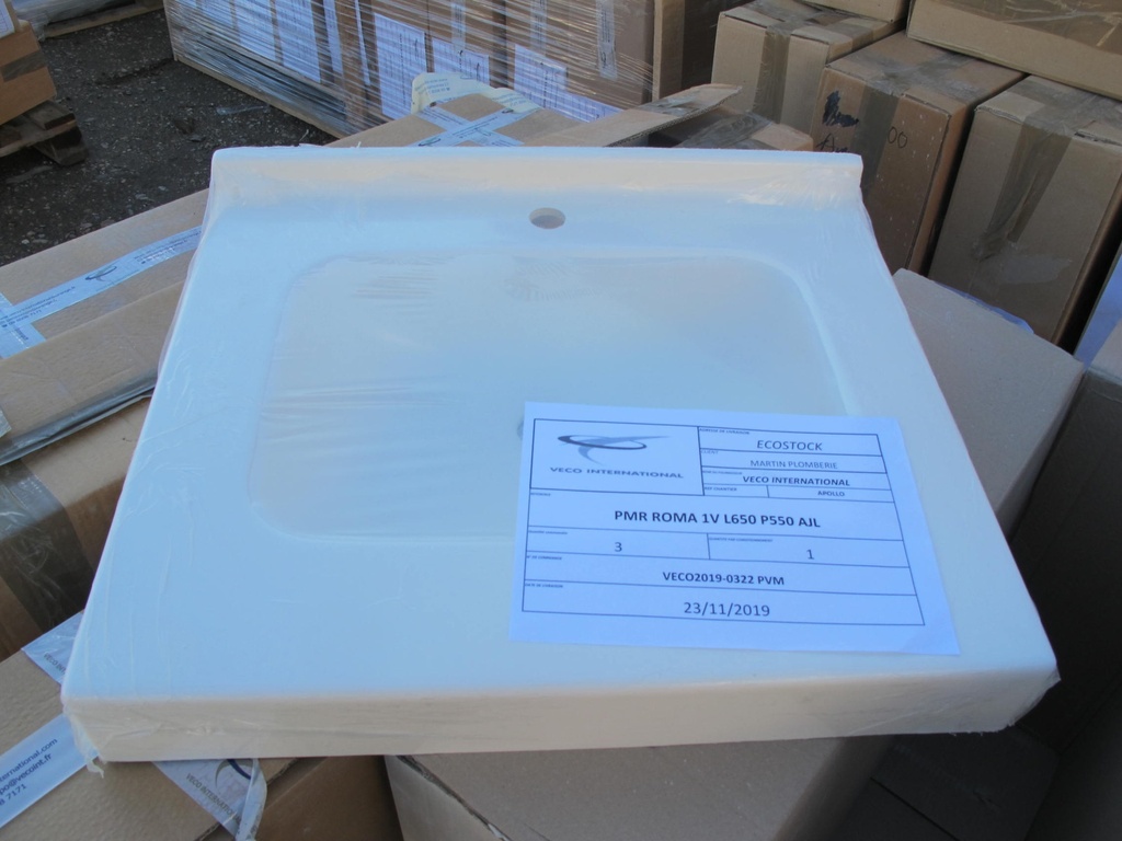 Vasque Résine PMR - 650x550mm