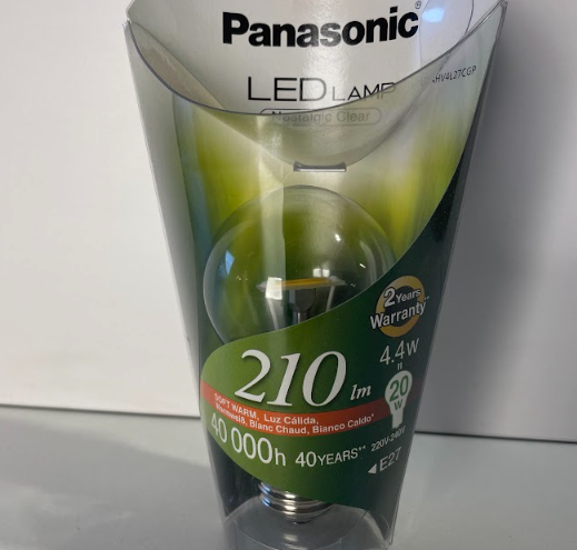 Ampoule Panasonic LED E27 - 4w eq 20W