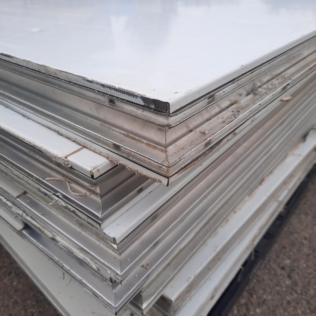 Panneau Sandwich Aluminium + Laine de Roche