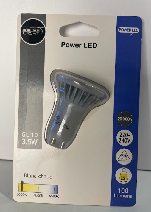 Ampoule Siance LED GU10 3.5W