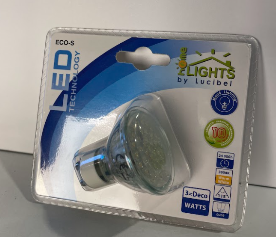 Ampoule Lucibel  LED GU10 3W