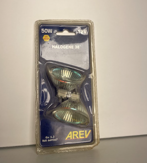 Ampoule Halogène x2 GU5.3 50W 12V