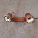 Applique Murale Double Effet Bois