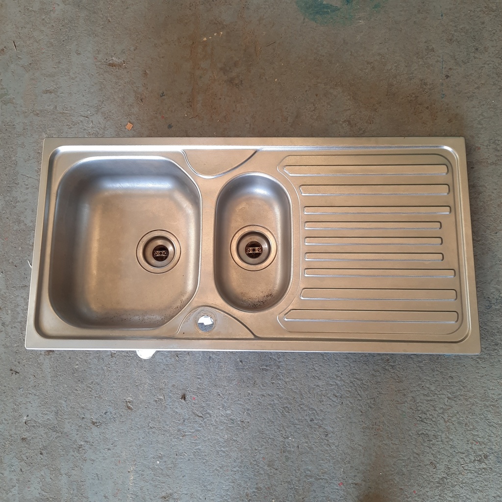 Evier Inox - 100 x 50 x 17cm 