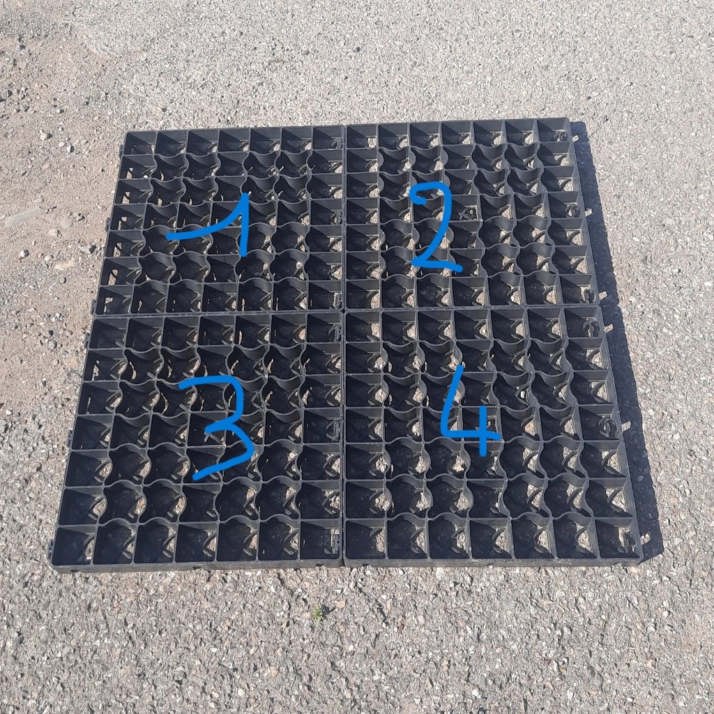 Dalle Stabilisatrice PVC - 50 x 50 x 4cm
