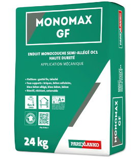 Enduit Monocouche Semi-Allégé/Dur MONOMAX GF - 24kg