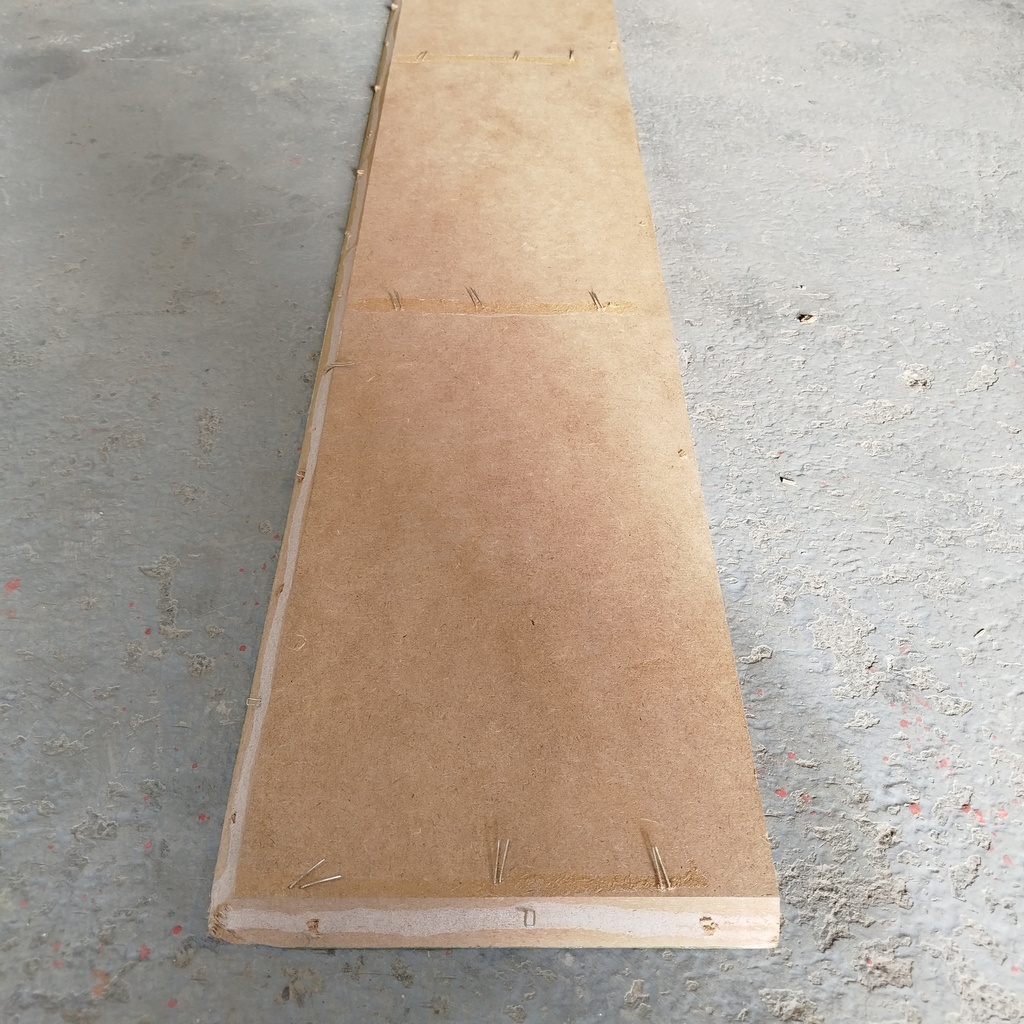 Panneaux MDF (medium) - 115 x 28 x 1.9cm