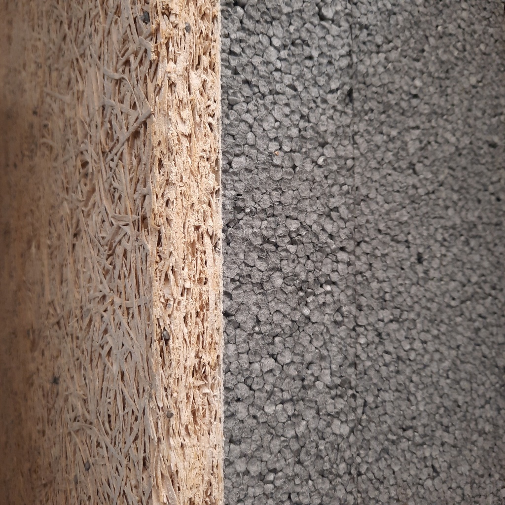 Panneau Isolant PSE + Fibralith - 200 x 60 x 20cm