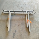 Lot 2 Pieds Acier Réglables - h : 70cm