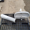 Lot Lavabo + Colonne Céramique - 83 x 56 x 45cm