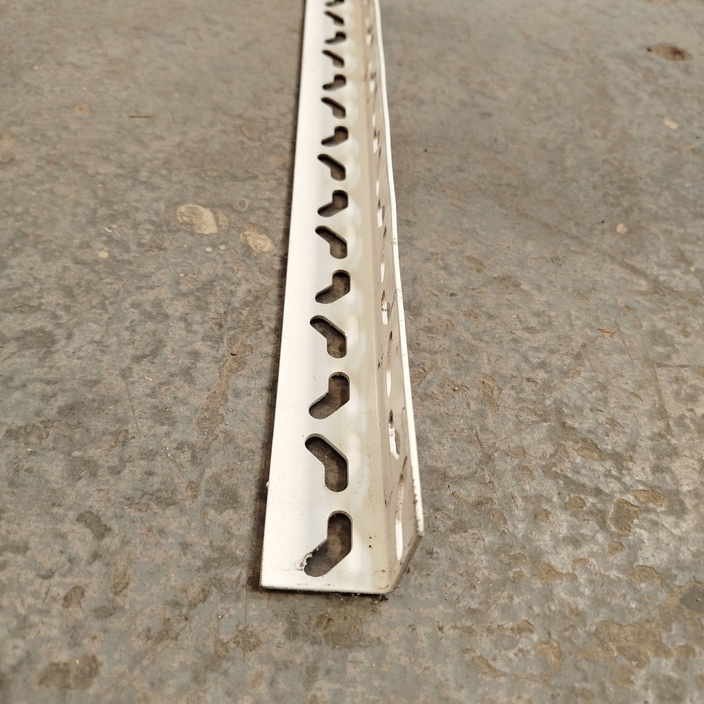 Cornière Acier Blanche 