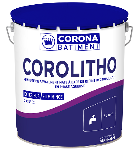 Peinture Ext Ravalement Hydropliolite CORONA Corolith-o 15L