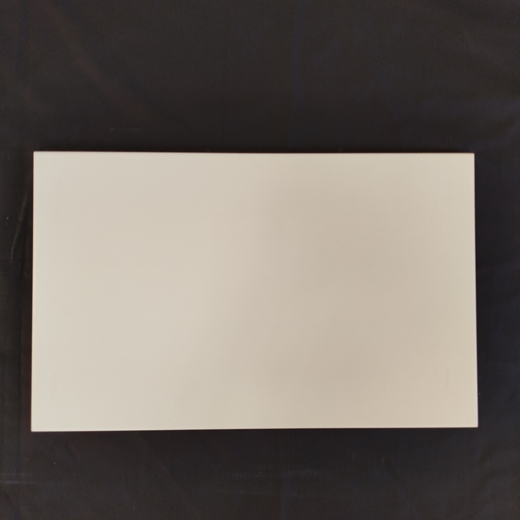 Lot Faïence Blanc Mat - 2,25 m² - 40 x 25 x 0.9cm