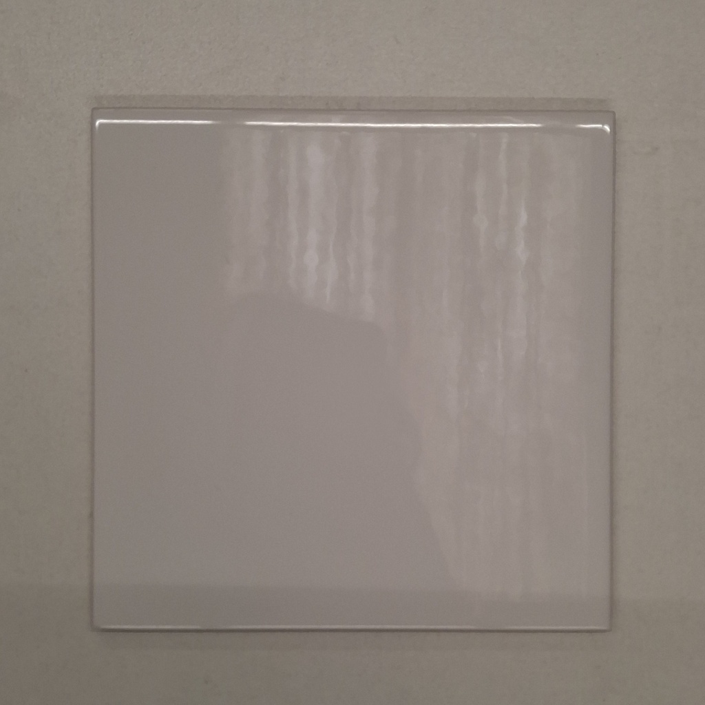 Lot Faïence Blanche - 2.7m² - 15 x 15 x 0.5cm