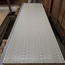 Panneau Acoustique Alu Perforé + Laine De Verre - 270 x 80 x 0.45cm