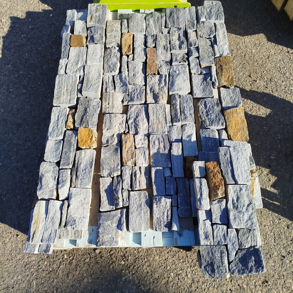 Lot Parement Pierre Naturelle - 1m² - 50 x 20 x 3cm