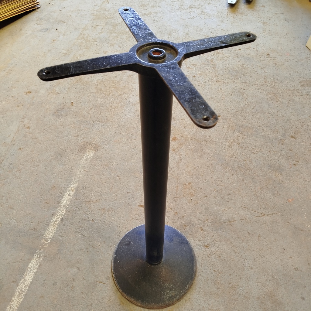 Pied De Table Haute Acier - 107 x 45cm