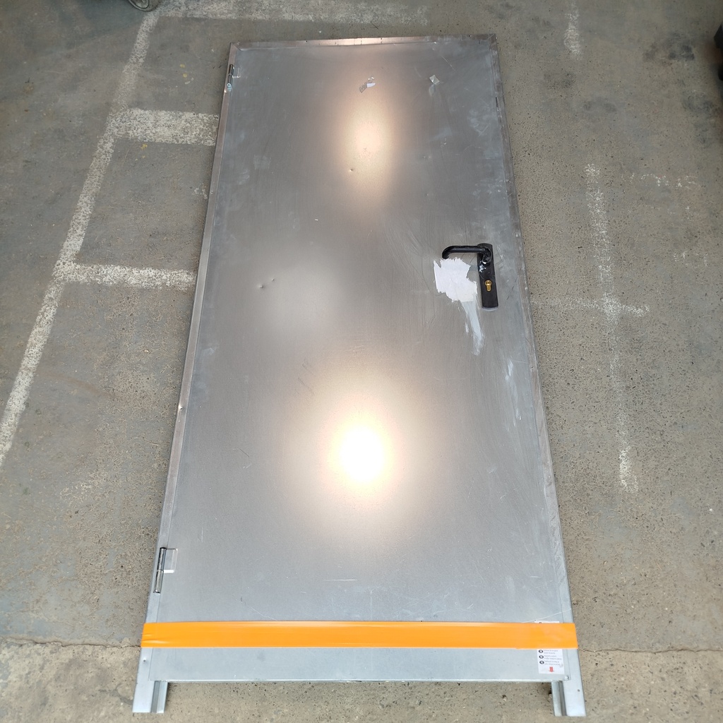 Bloc Porte Acier Galvanisé - 202 x 83cm