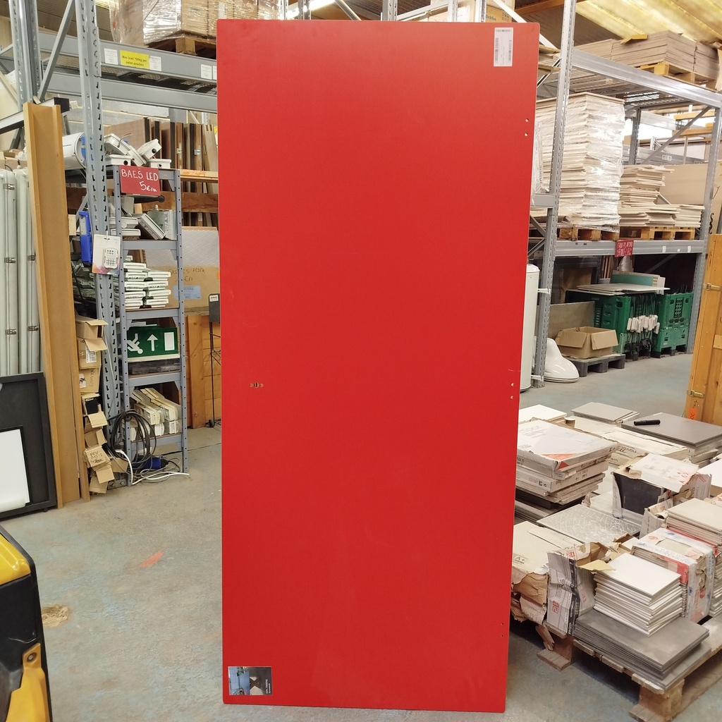 Porte HPL Rouge - 204 x 88.7 x 1cm