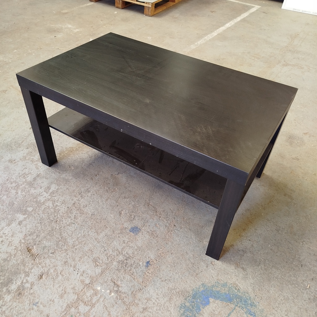 Table Basse Rectangulaire Noire