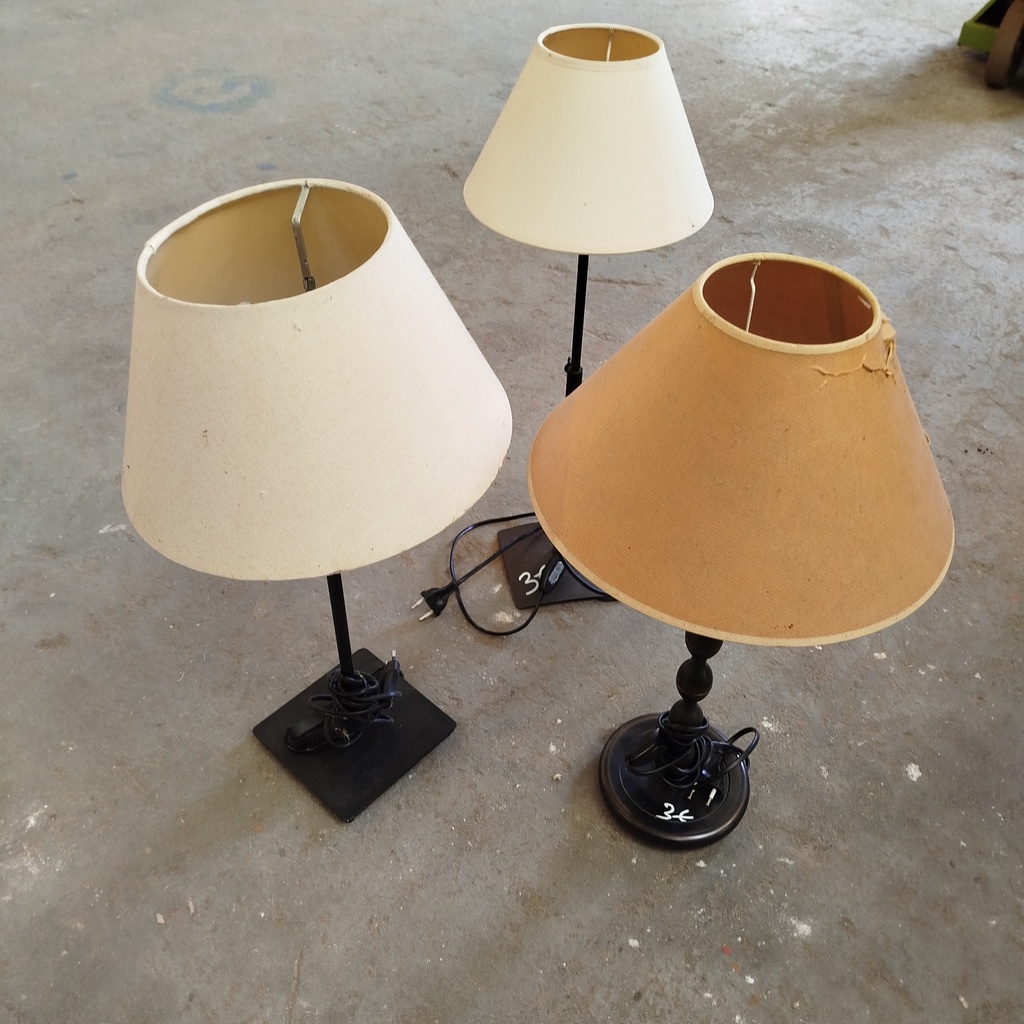 Lampes De Chevet Avec Abat-Jours